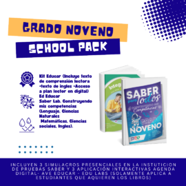 Paquete Escolar Grado Noveno - Innovatech